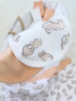 First Baby Wardrobe 30-in-1 "Furry Hare with peach" - Image 3
