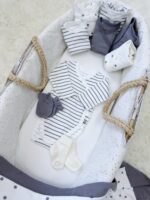 First Baby Wardrobe 30-in-1 "Striped and polka-dotted"