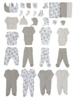 First Baby Wardrobe 30-in-1 "Furry hare with a creamy" - Image 2