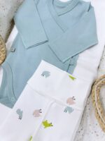 First Baby Wardrobe 30-in-1 "Llamas with turquoise" - Image 3