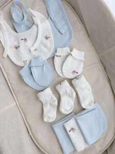 First Baby Wardrobe 30 in 1 "Blue bears" - Image 5