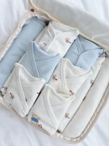 First Baby Wardrobe 30 in 1 "Blue bears"